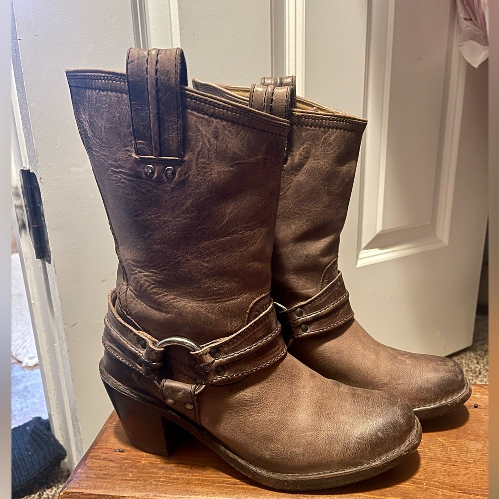 Frye brand boots, size 7.5b
